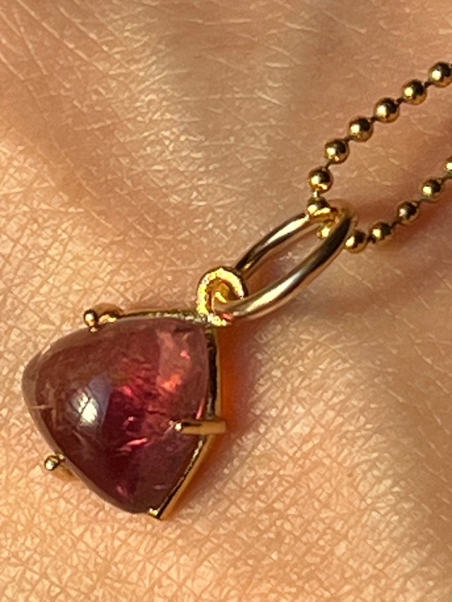 【愛のありか】ミニ ピンクトルマリンペンダント