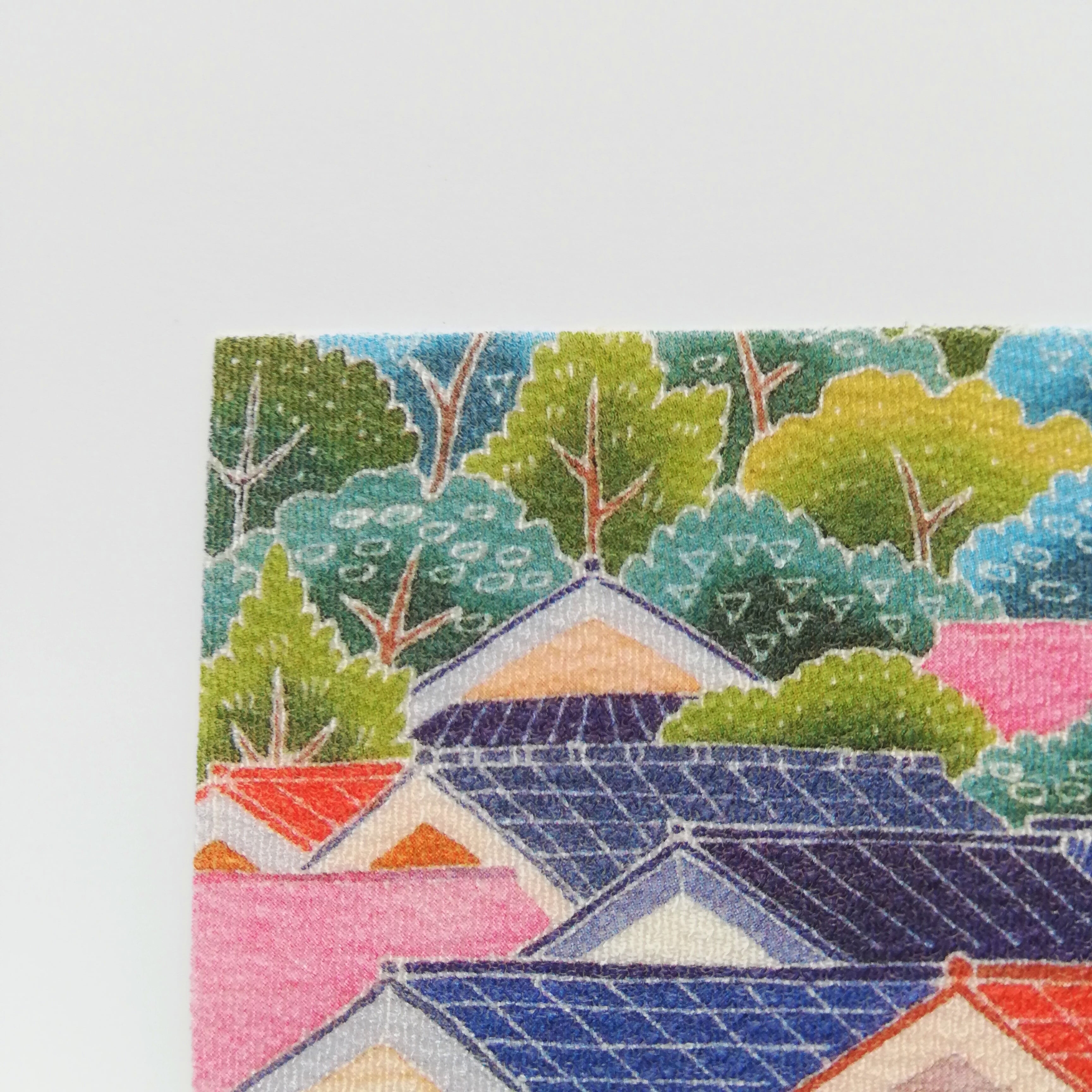 ちりめん絵葉書(伊根の舟屋(縦)) | TANKAI SHOP