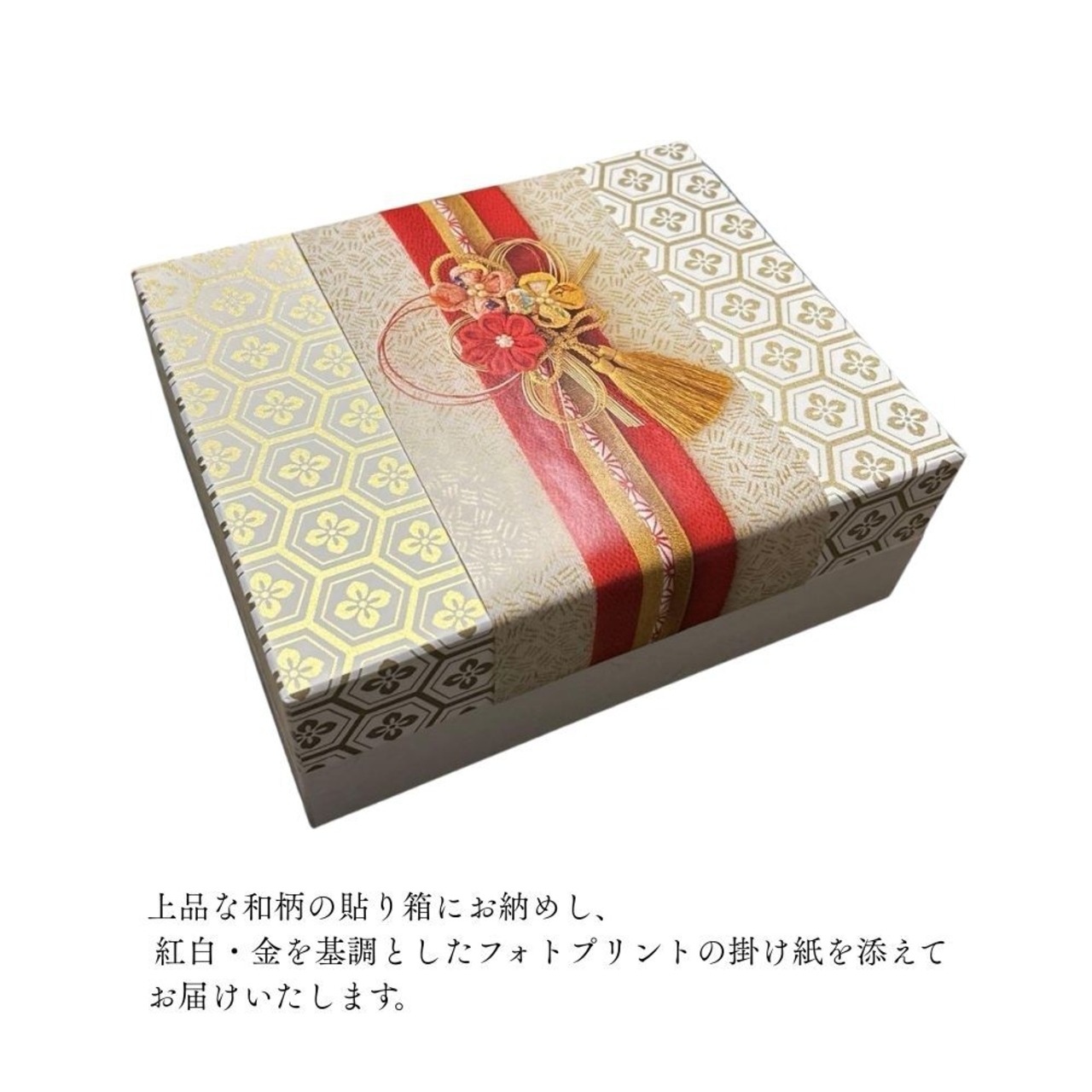 青白の華雅(はなみやび)|つまみ細工と水引の髪飾りセット 成人式・卒業式・振袖・袴に(S028)・画像13