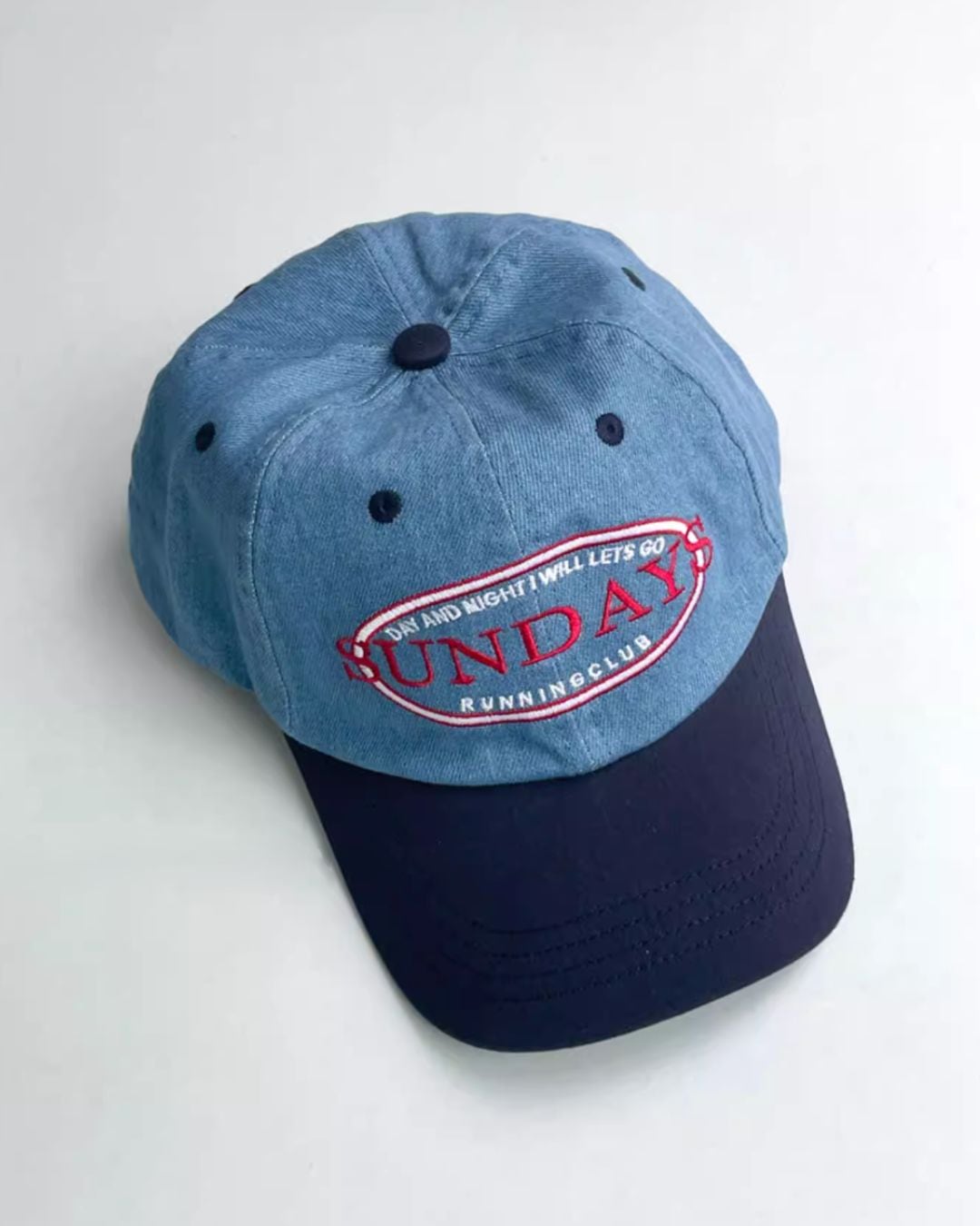 刺繍ロゴツートーンベースボールキャップ S0332