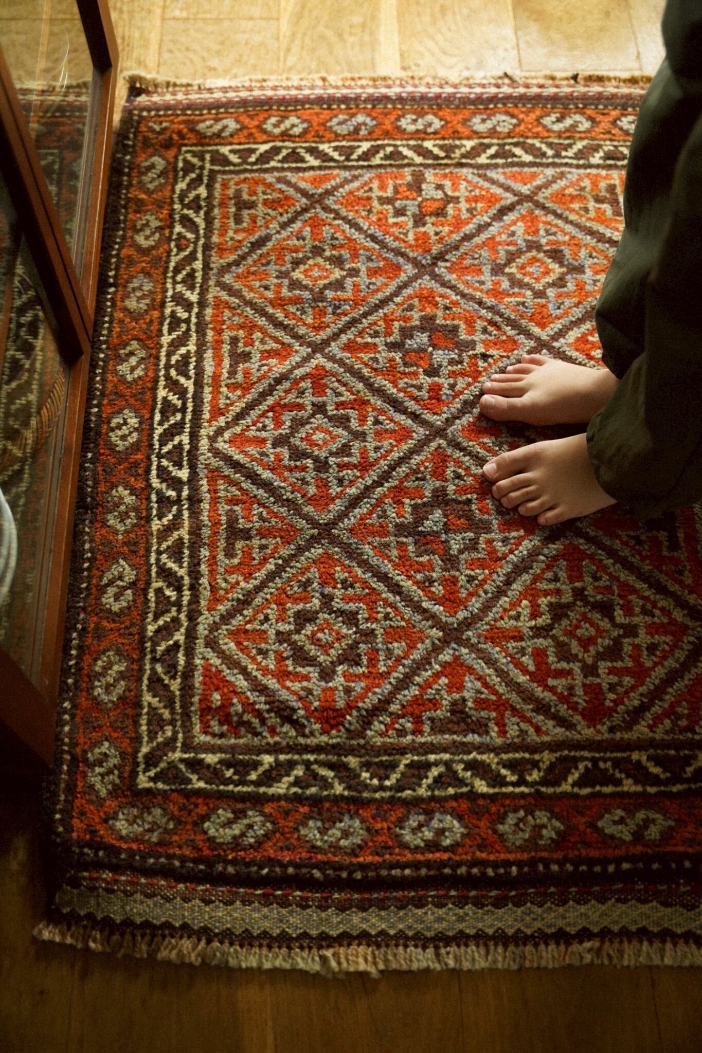 1932-Vintage Taimani rug | 手織りのヴィンテージラグ専門店 | Bahr