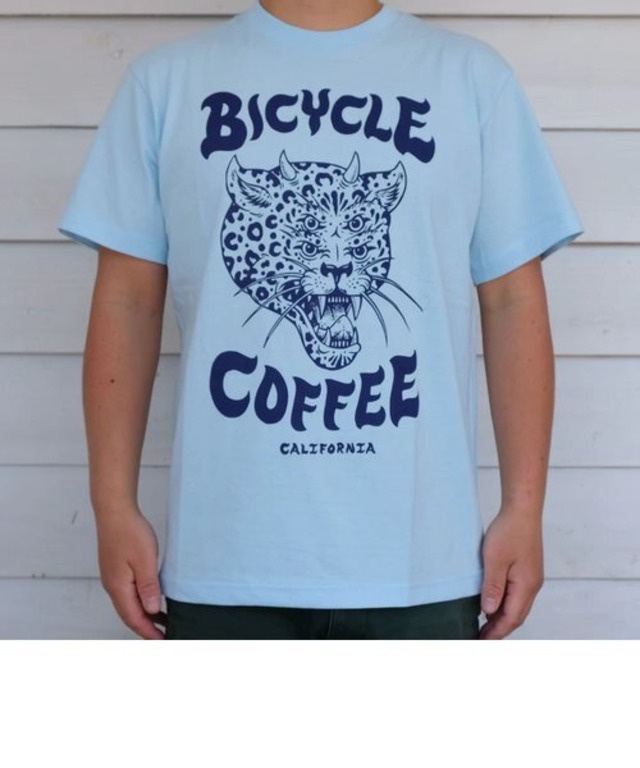 BICYCLE COFFEE(ﾊﾞｲｼｸﾙｺｰﾋｰ) - LEOPARD TEE(ﾚｵﾊﾟｰﾄﾞﾃｨｰ)