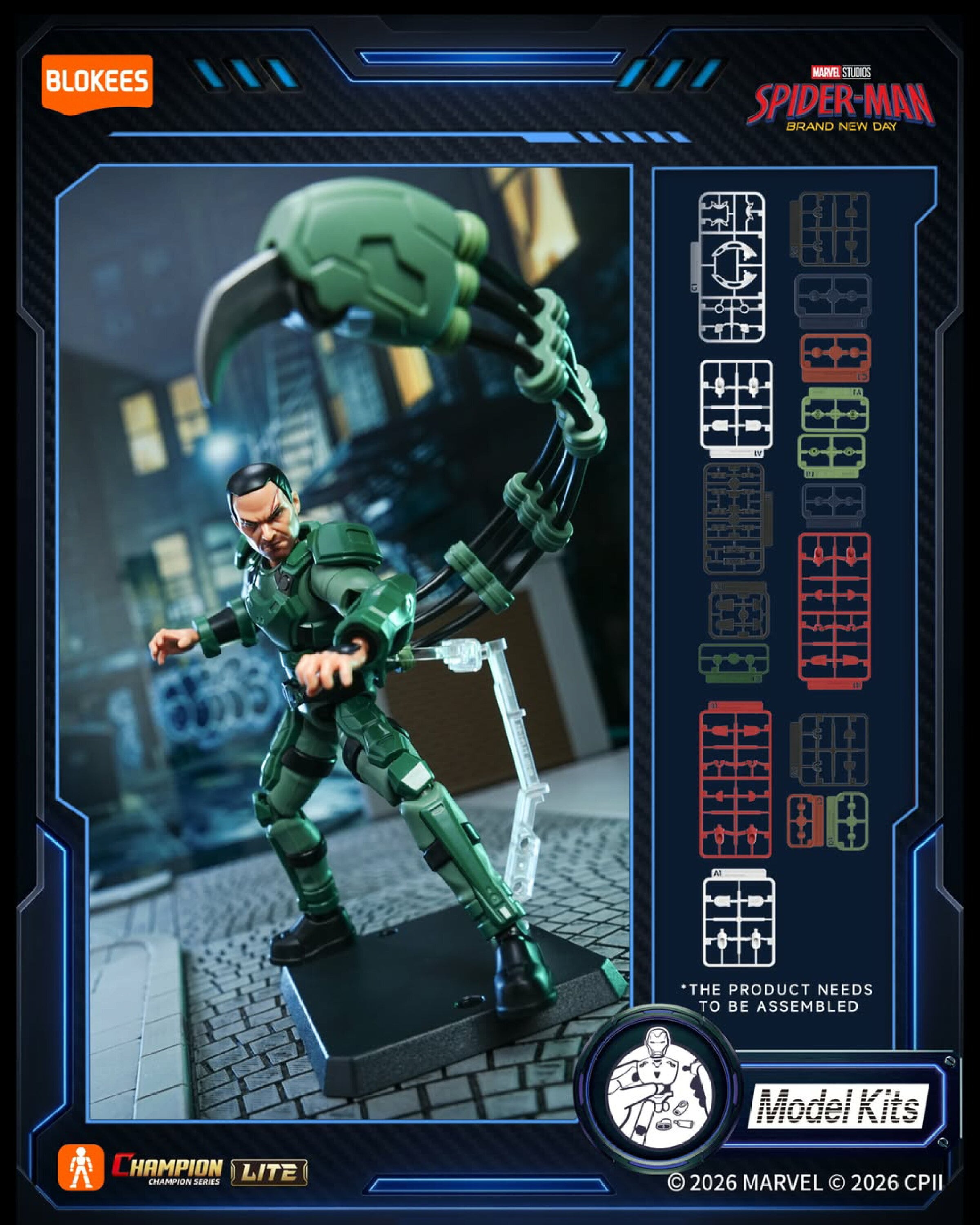 BOX販売】BLOKEES Blokees Marvel CCL01 スパイダーマン：ブランド