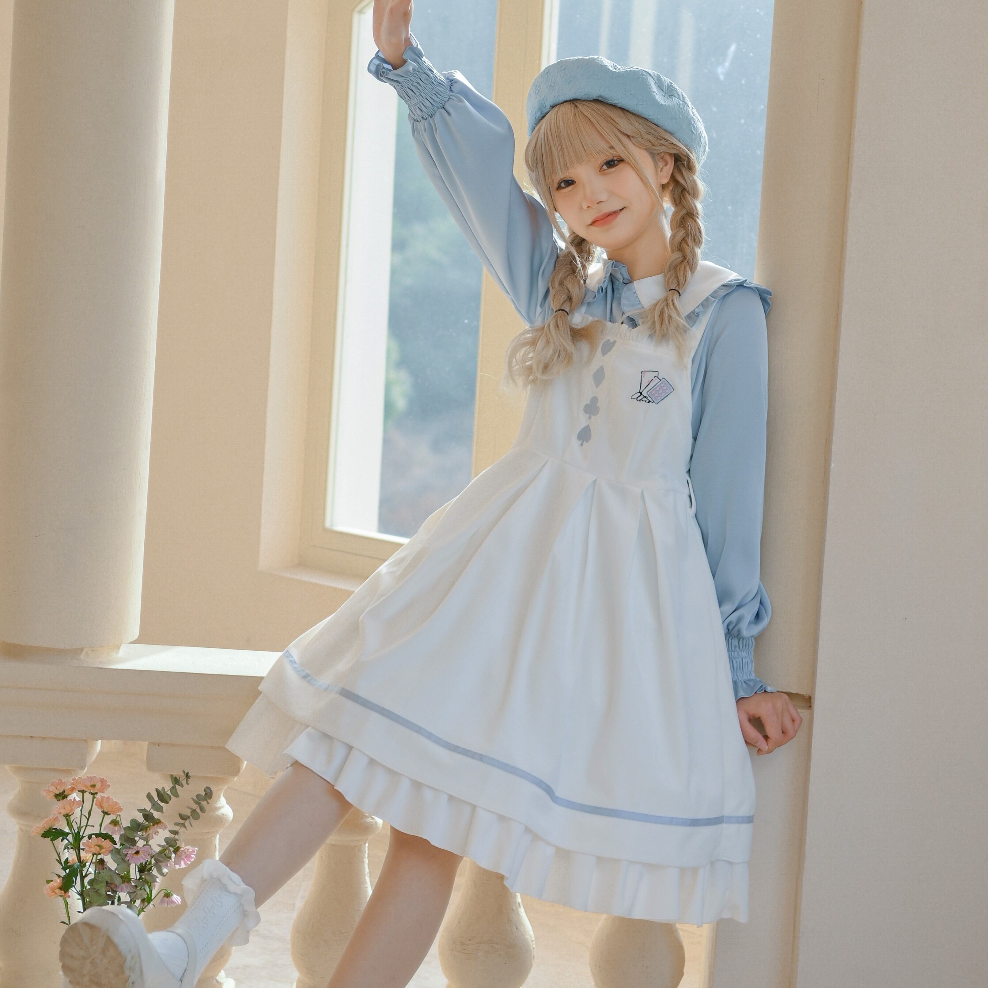 129 レディース ディズニー アリス 公認 ロリータ ワンピース C4j2n0 Lachouette