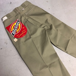 【 DEAD STOCK】1980'S DICKIES COTTON PANT BEIGE