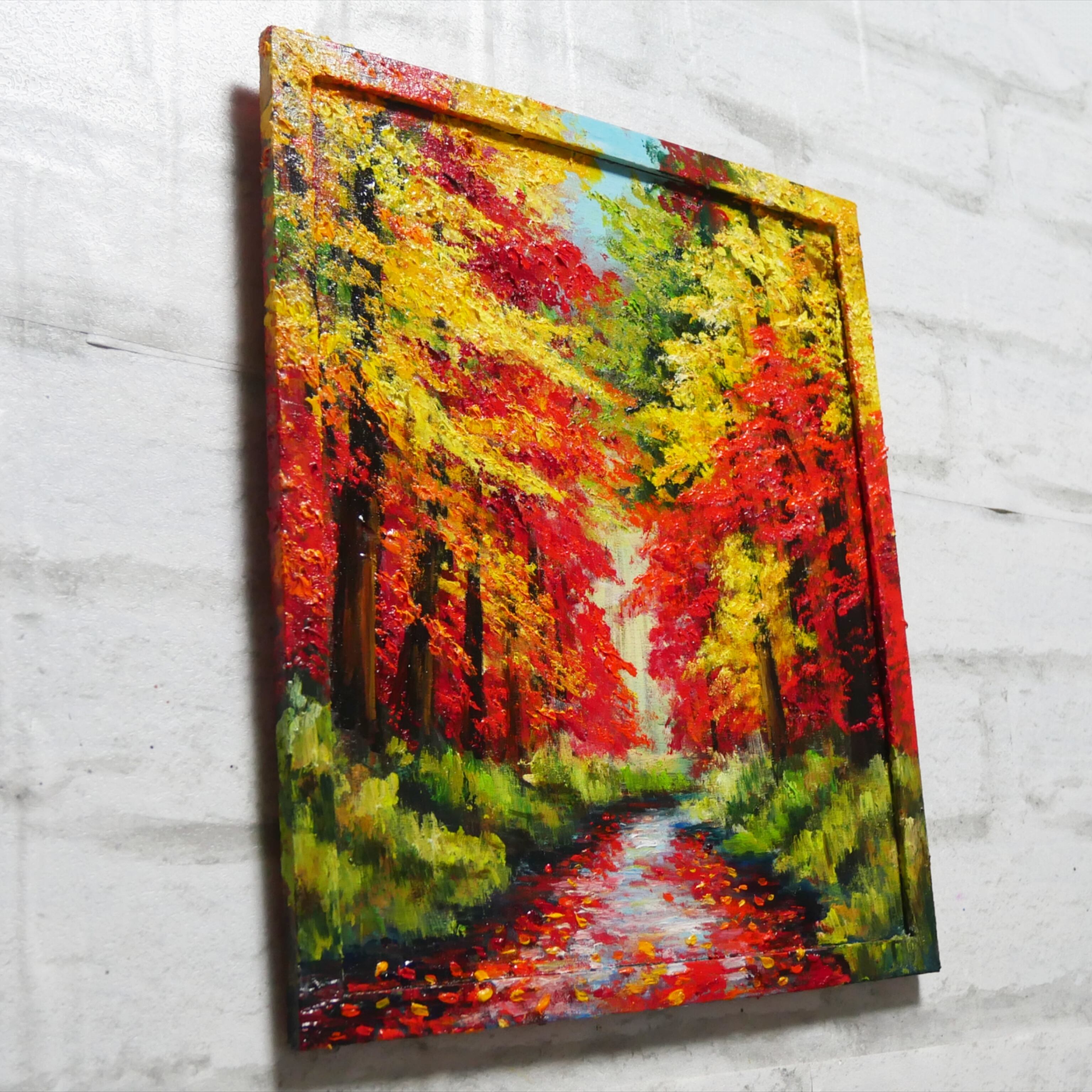 油絵 油彩 油彩画 絵 絵画【巡る季節】 | HIROSHI1990