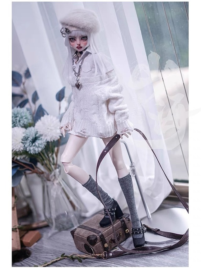 ヘッドのみ！小杨奶糕 微 1/3 ボディなし ノーメイク HEAD BJD 1/4 MDD 