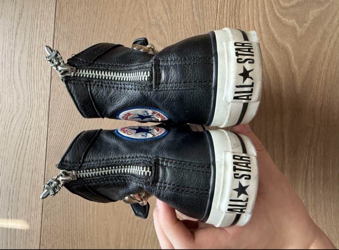 CHROME HEARTS クロムハーツ × CONVERSE コンバース ハイカット