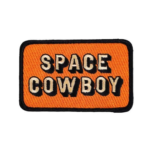 Space Cowboy Embroidered Patch