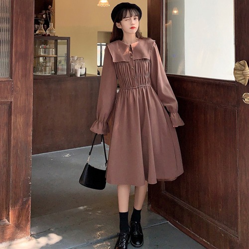 ✞ スタンダード★Aラインスカート シフォン♡ ベルスリーブ レトロ スウィート ✞ゴスロリ SM ミリ 甘ロリ クラロリ 和ロリ エレガント 黒ロリ 姫ロリ 華ロリ BB-BB54168941583