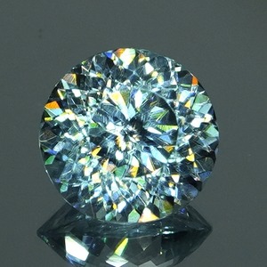 【SIGNATURE】Bright Brilliant Cut®︎ “160 Facets” 1.44ct Natural Blue Zircon