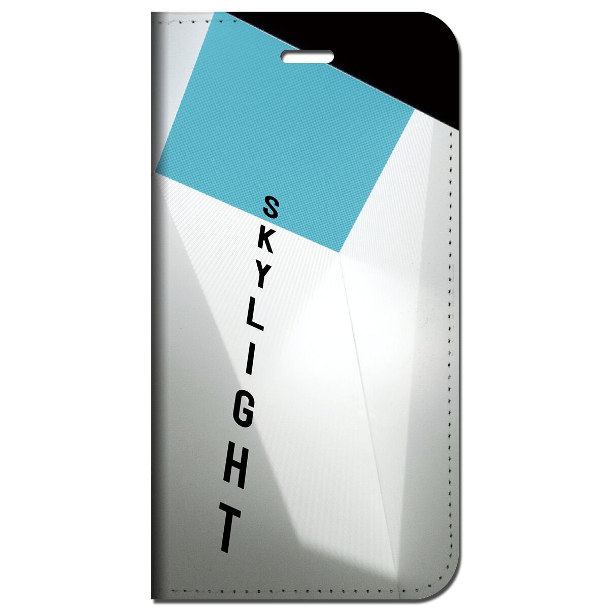 iPhone対応 スマホ 手帳型ケース アーキテクチャー スカイライト アート 【iPhone17 / iPhone16 / iPhone16e / iPhoneSE 他 iPhone各機種対応】 st54