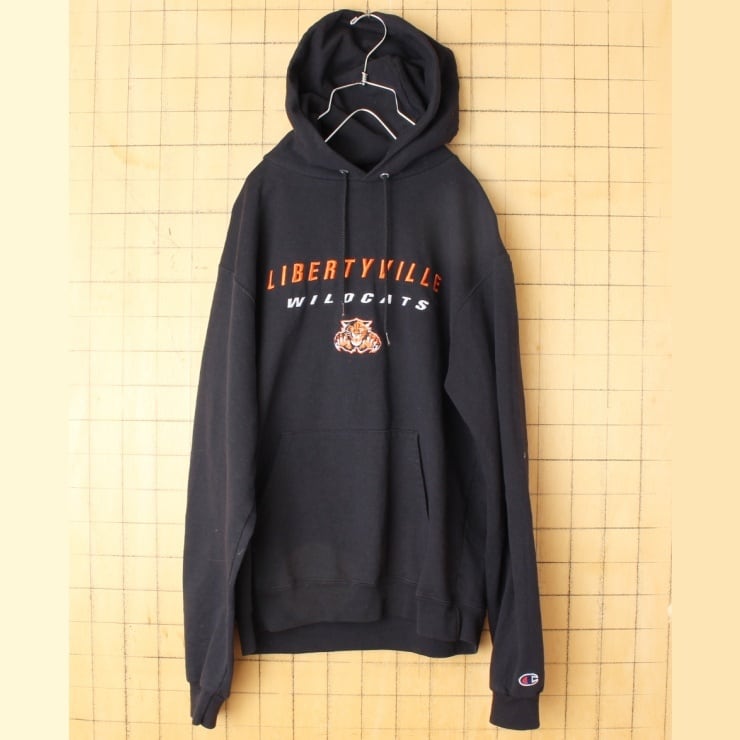 USA champion チャンピオン LIBERTYVILLE WILDCATS 刺繍 スウェット