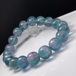 f67幻想的な色合い♪フローライトブレスレット