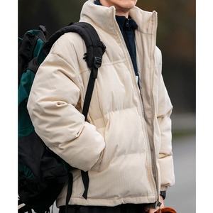 ★STAND COLLAR CORDUROY COTTON COAT　　　A0842