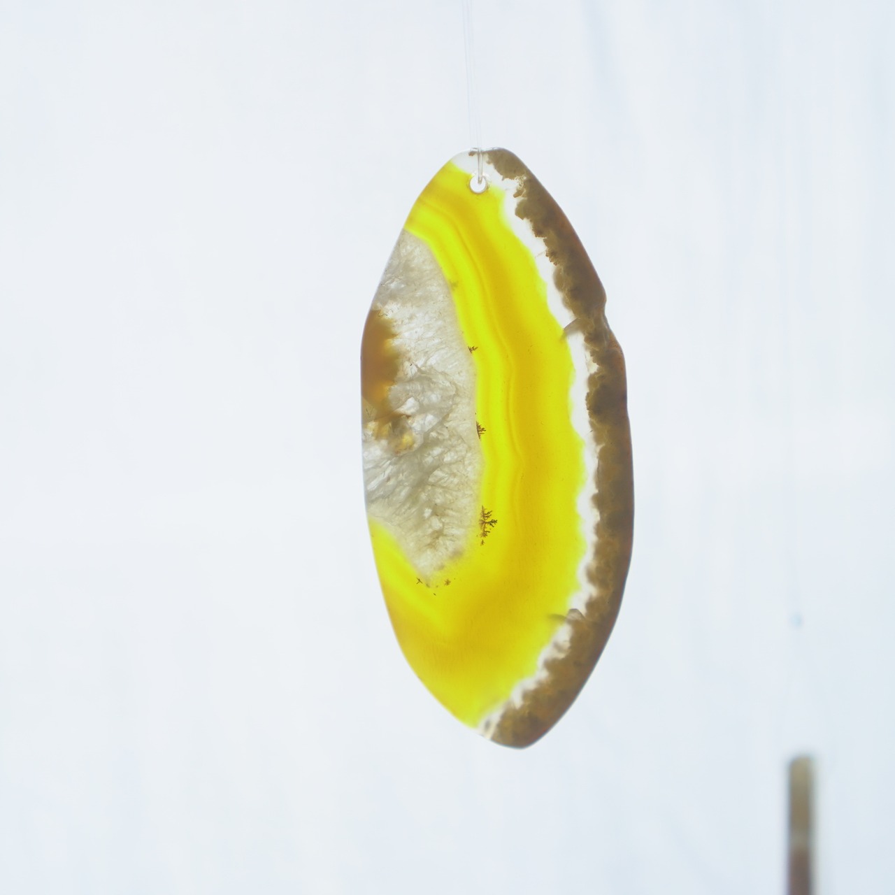 Yellow Bouquet - アゲートヒーリングチャイム / Agate Sun Catcher Wind Chime 100