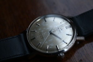 【OMEGA】 1963年製 オメガ 『シーマスター デビル』 ノンデイト タペストリーダイヤル "Snow aging." ワンピースケース 自動巻き SS / Vintagewatch / Seamaster Deville / Cal.552