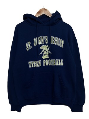 【古着】ST.Jhons タイタンズ　カレッジパーカー