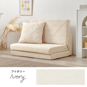 【レビュー特典付き】完成品 ソファベッド 3色展開 クッション付き コンパクトサイズ ローソファ ソファー ロータイプ 幅85cm