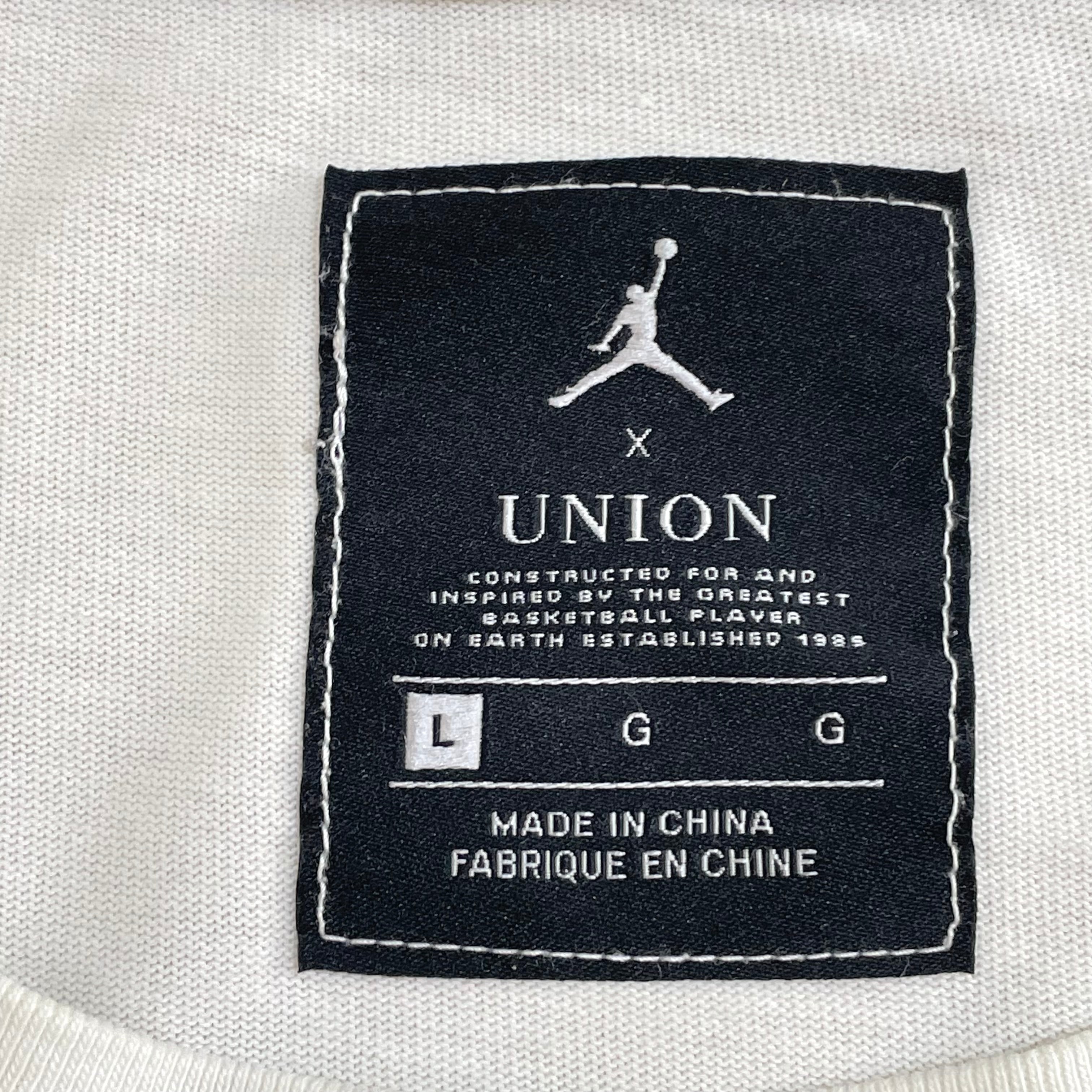 union jordan コラボ　ロンT