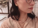Vintage gold earring