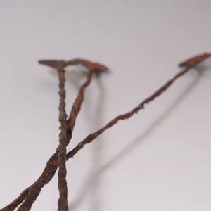 キシ族　鉄の貨幣　3本組　F5008