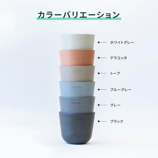 ECOPOTS Oslo エコポッツ AND PLANTS アンドプランツ (3.トープ