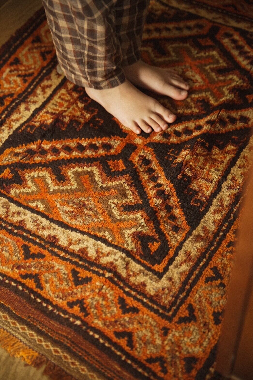 877 -Vintage Taimani rug | 手織りのヴィンテージラグ専門店 | Bahr