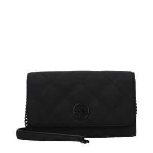 TORY BURCH トリーバーチ レディース クラッチバッグ ラバーライズドレザー ブラック