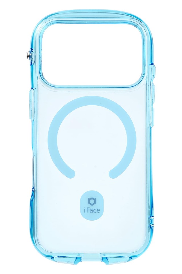 iFace Look in Clear MagSynq iPhone 18 Pro Max/17 Pro Max 対応 ケース(ブルー/フロスト)