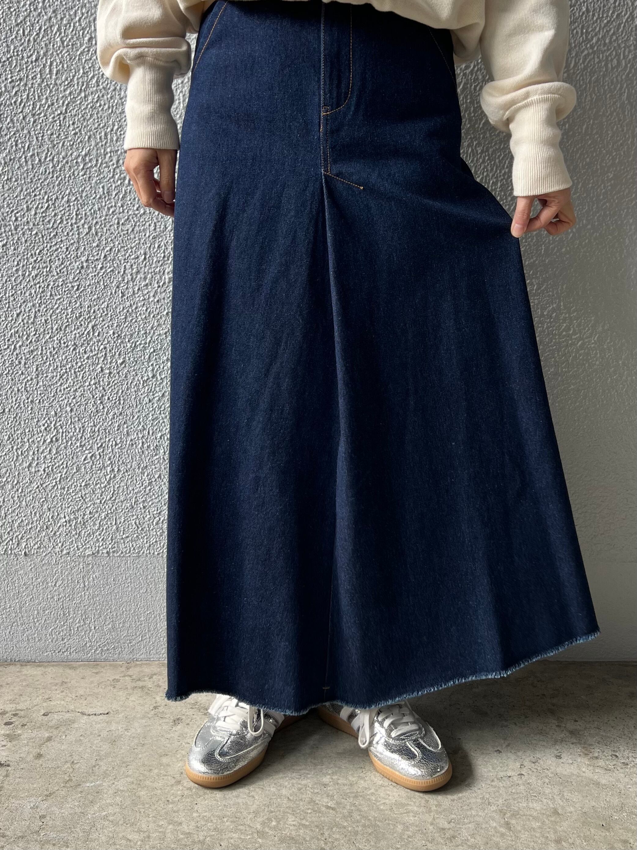 【PASSIONE】インディゴデニムスカート536638