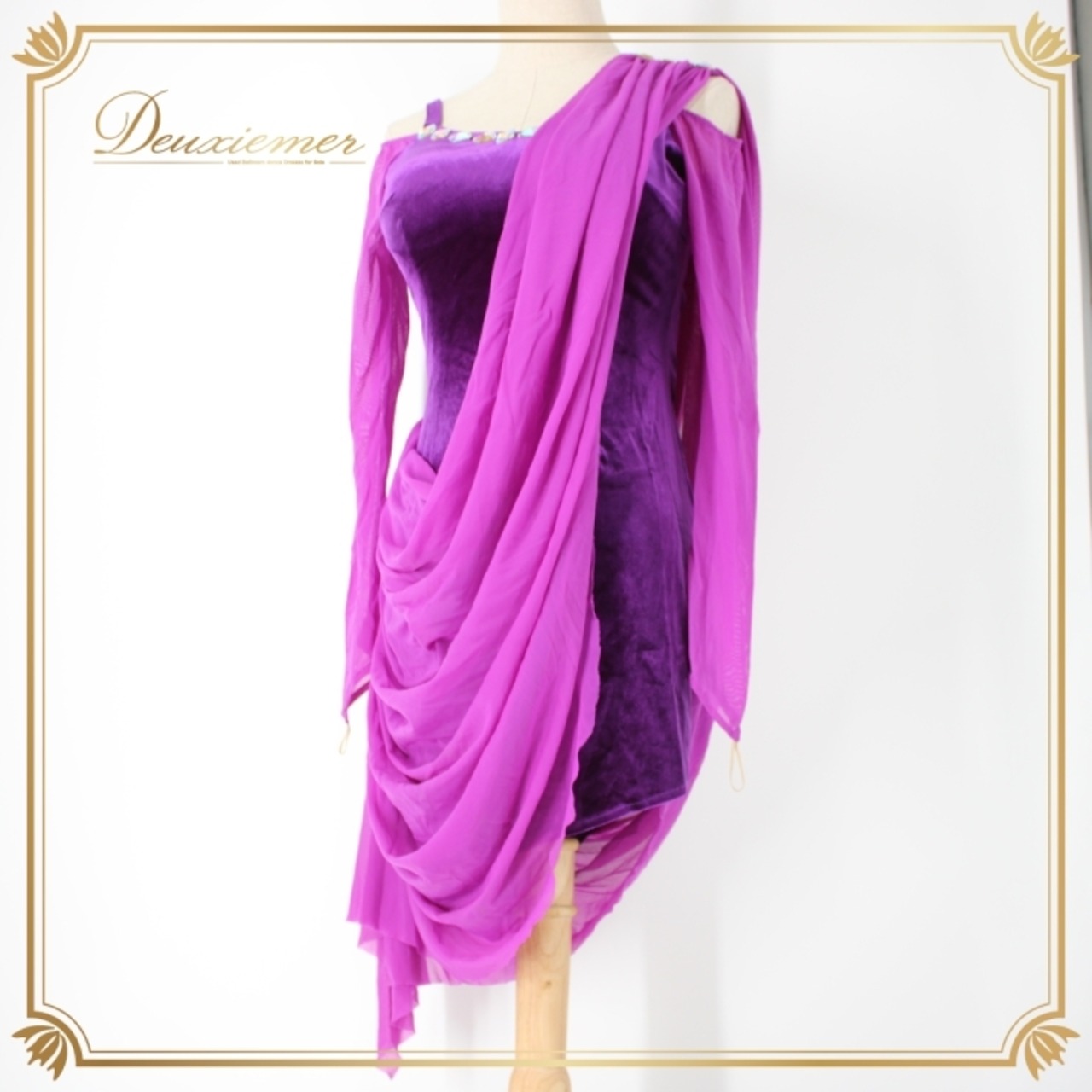 社交ダンス 衣装 ラテン ドレス ワンピース パーティドレス レディース 紫 黒 ブラック系 パープル系 ビジュー 派手 アシンメトリー アシメ 個性的 エレガント おしゃれ パーティー用 ダンス衣装 セクシー 可愛い 春夏秋冬 特別な日 大人女子 レディースファッション 伸縮性 コスチューム パフォーマンス用