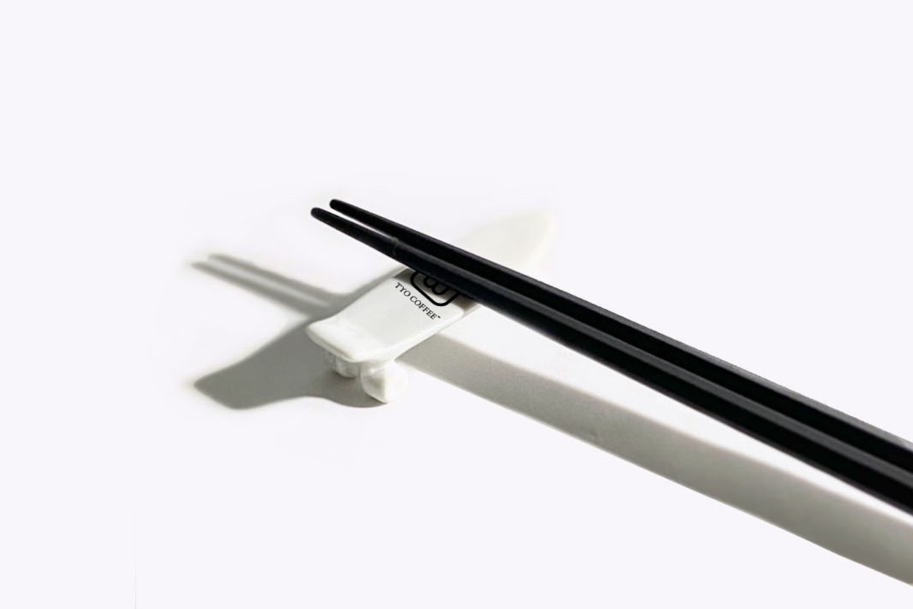 TYOスケボー箸置き(WH×BK)※2個セット