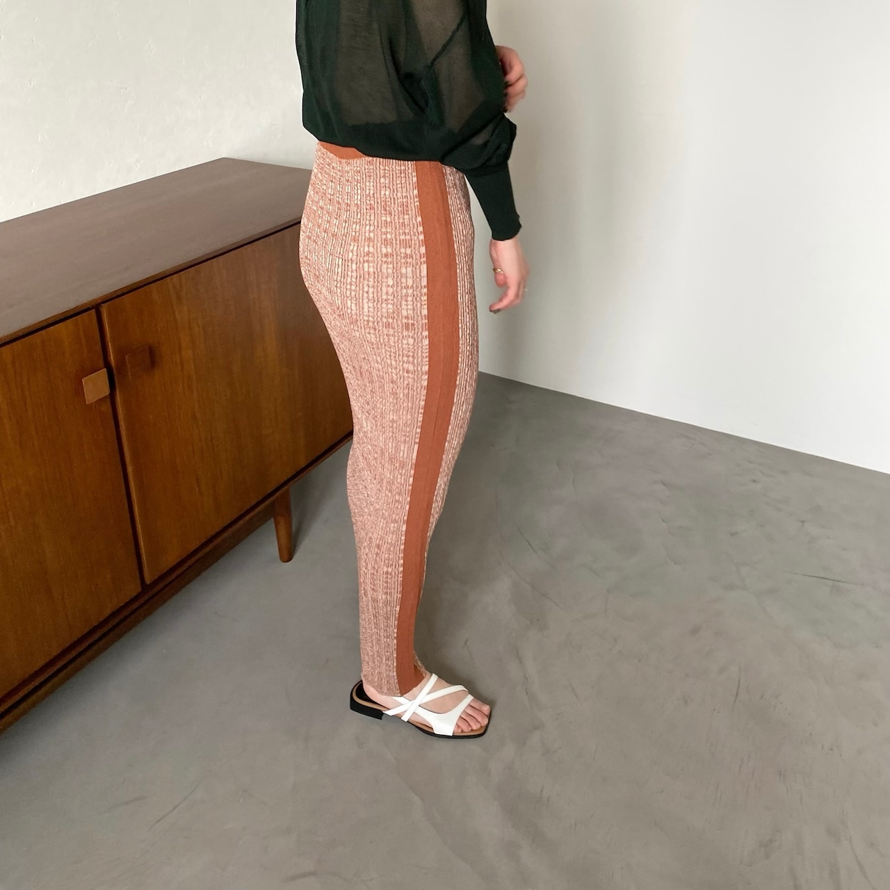 summer knit tight SK/orange