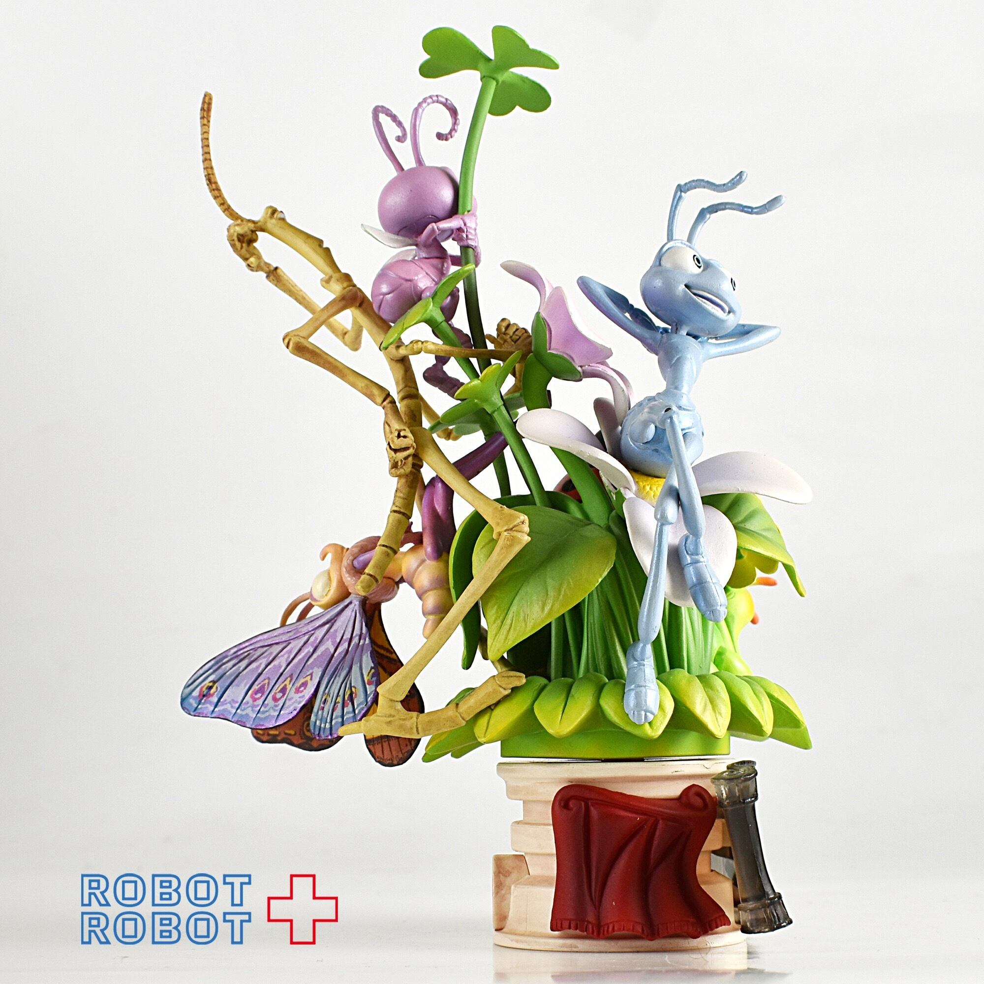 ◆希少◆Disney PIXAR◆バグズ・ライフ◆陶器置き物◆４点セット ピクサー フォーメーションアーツ バグズ・ライフ | ROBOTROBOT