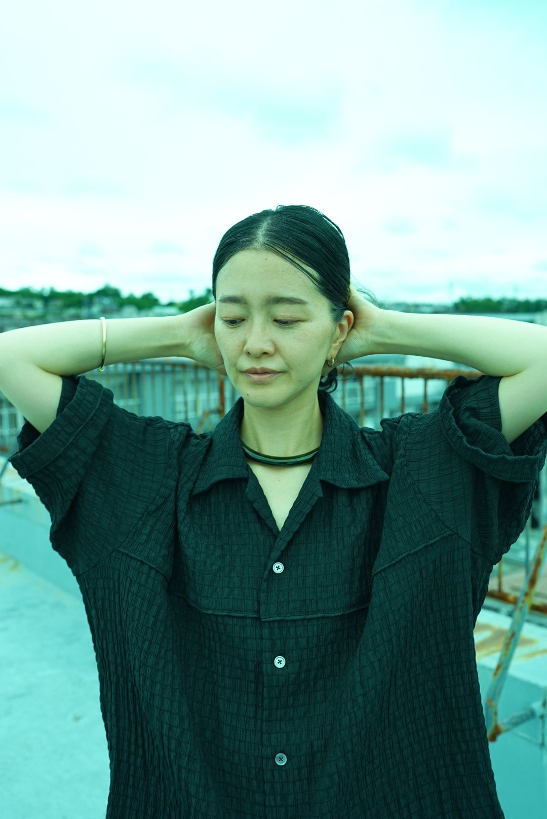 トップス moontreeplanet TOO - AME encle black TOO - AME encle(black) | MOON TREE PLANET