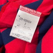 PEARLY GATES パーリー ゲイツ ボーダー ナンバリング ハイネック 長袖Tシャツ カットソー /2 レディース ゴルフ