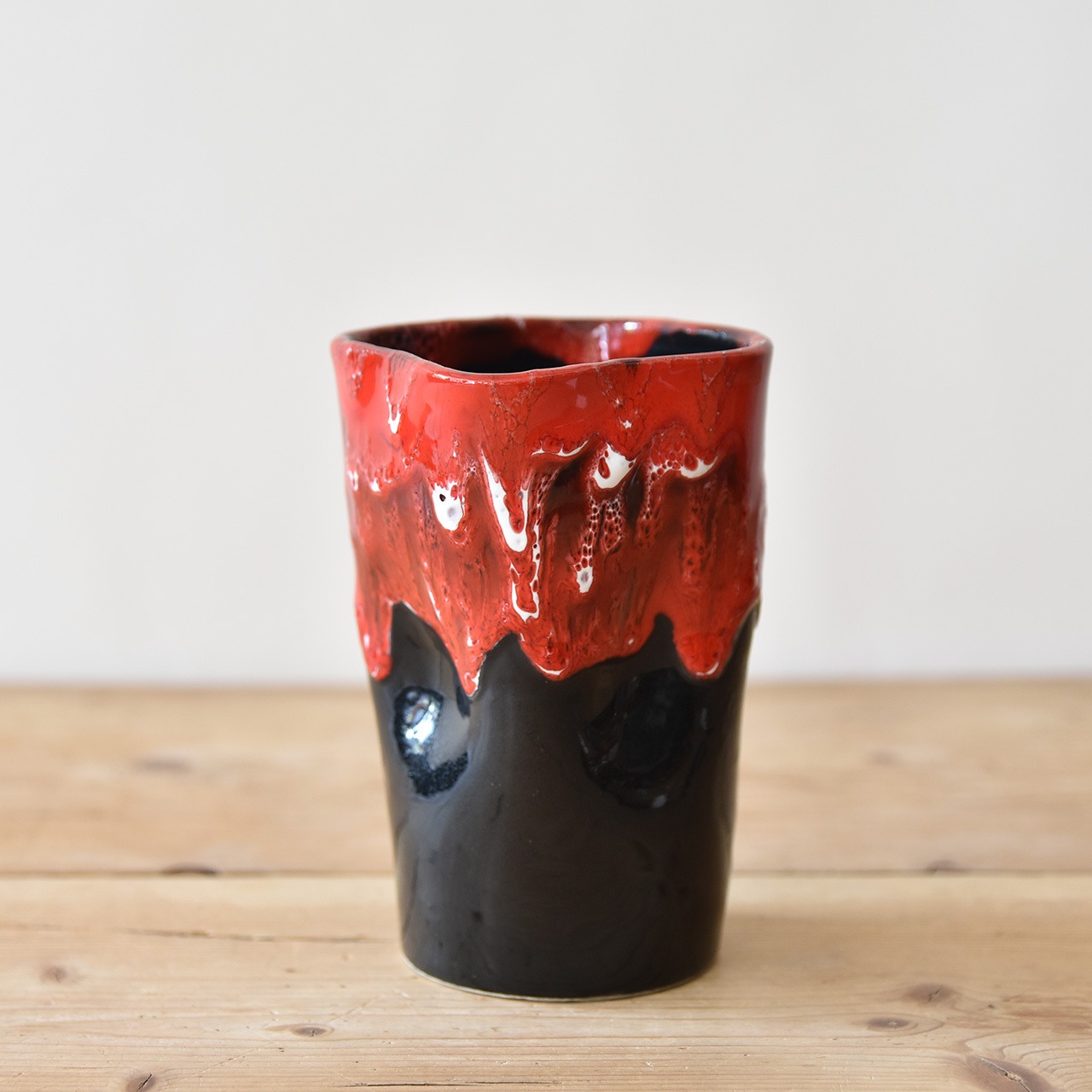 French Ceramic Flower Vase / フレンチ セラミック フラワーベース / 2007H-006