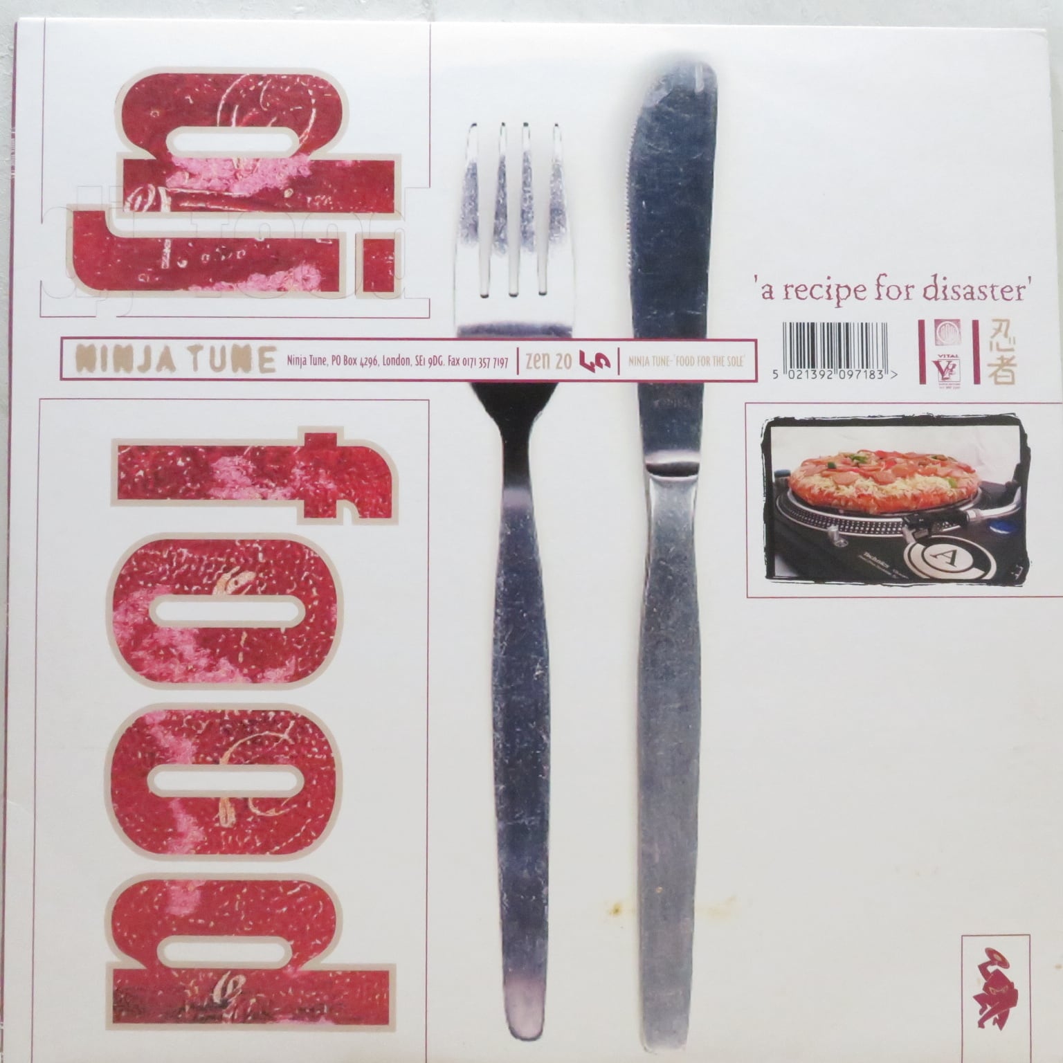DJ Food / A Recipe For Disaster [zen 20] - 画像1