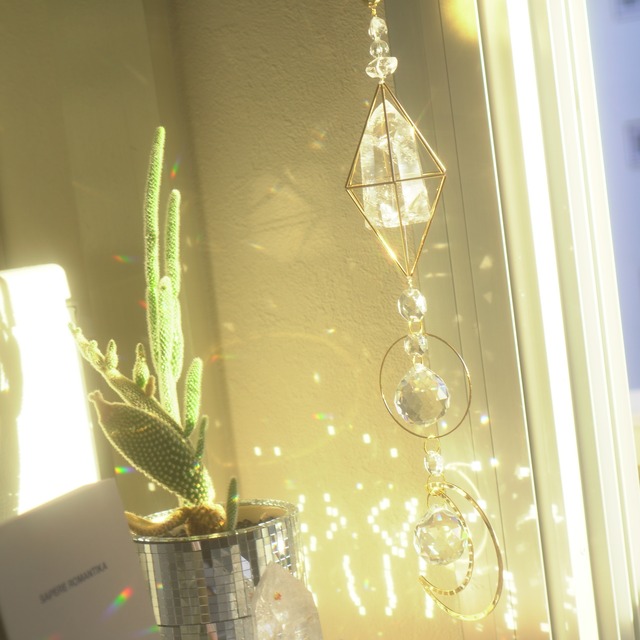 Aura - Lemurian seed crystal / ジェムピラー / Gem Pillar Interior Jewelry 12