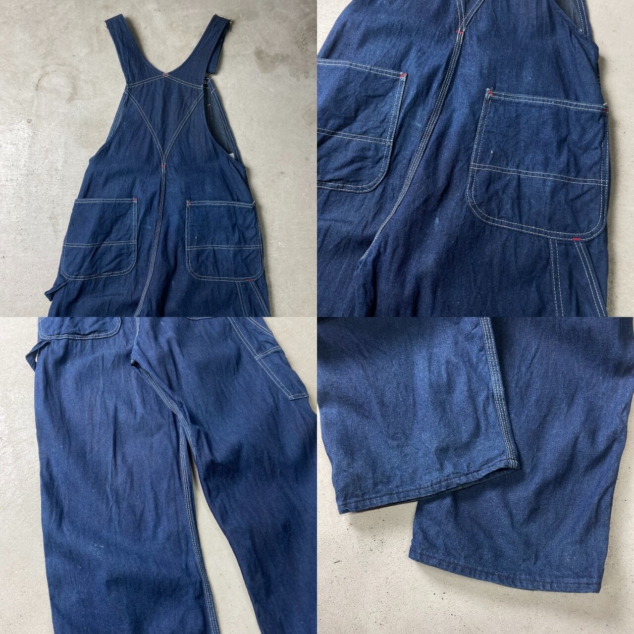USA製 BIG YANK ビッグヤンク デニム オーバーオール メンズW34 古着
