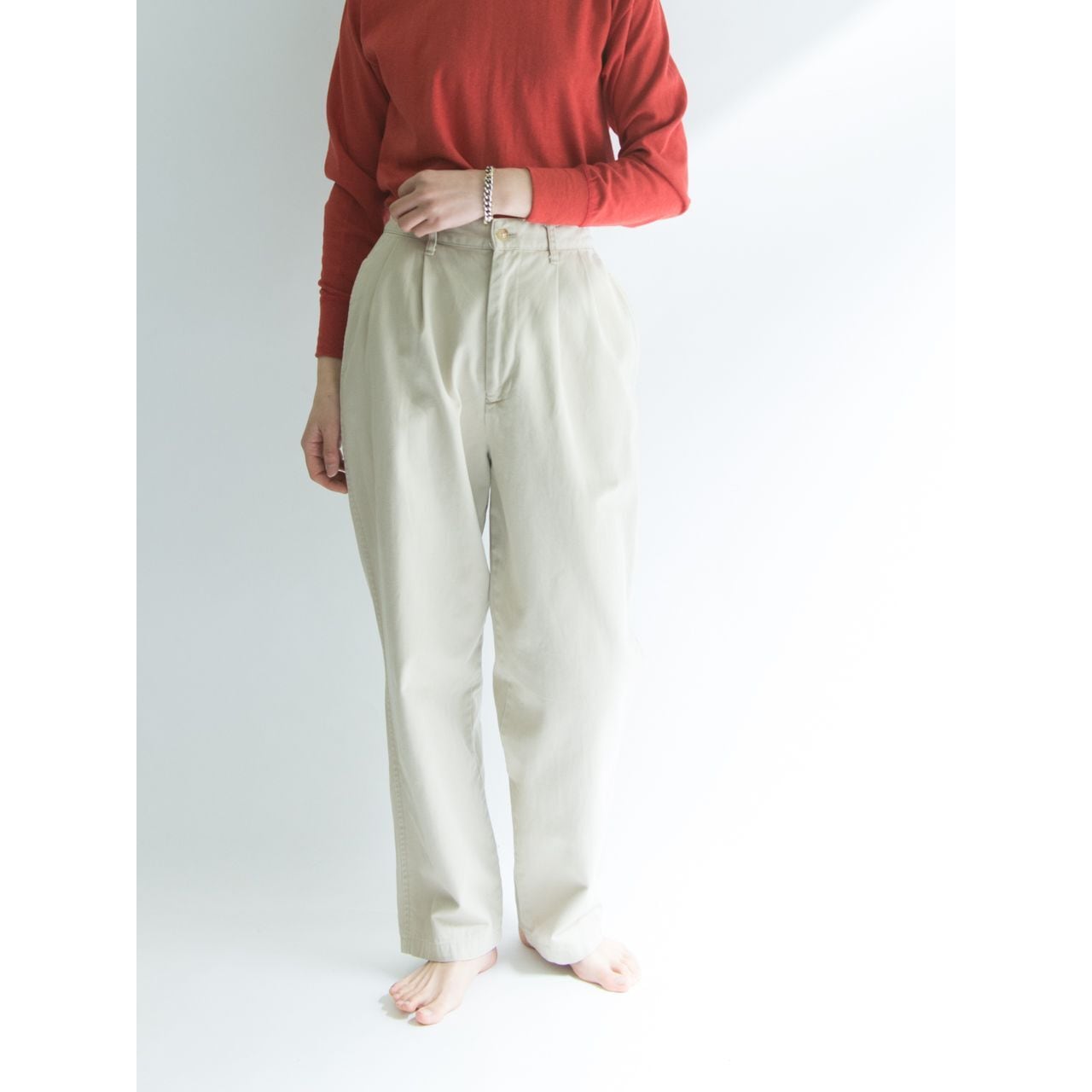 Ralph Lauren】Made in U.S.A. 2tuck wide chino pants（ラルフ