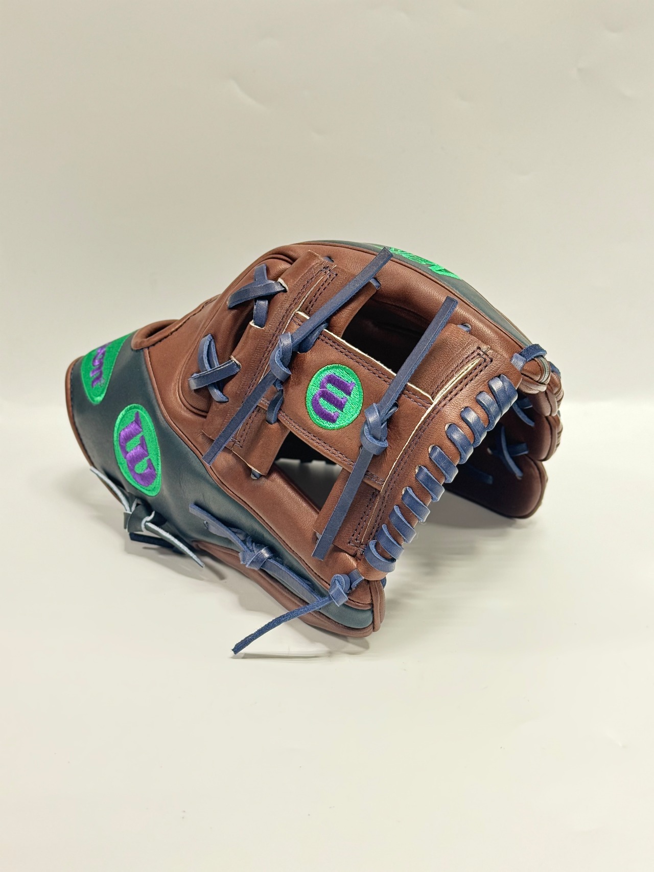 Wilsonｰウィルソン　超限定　A2K for JAPAN 硬式用グローブ　1786型　Dブラウン×ネイビー・画像4