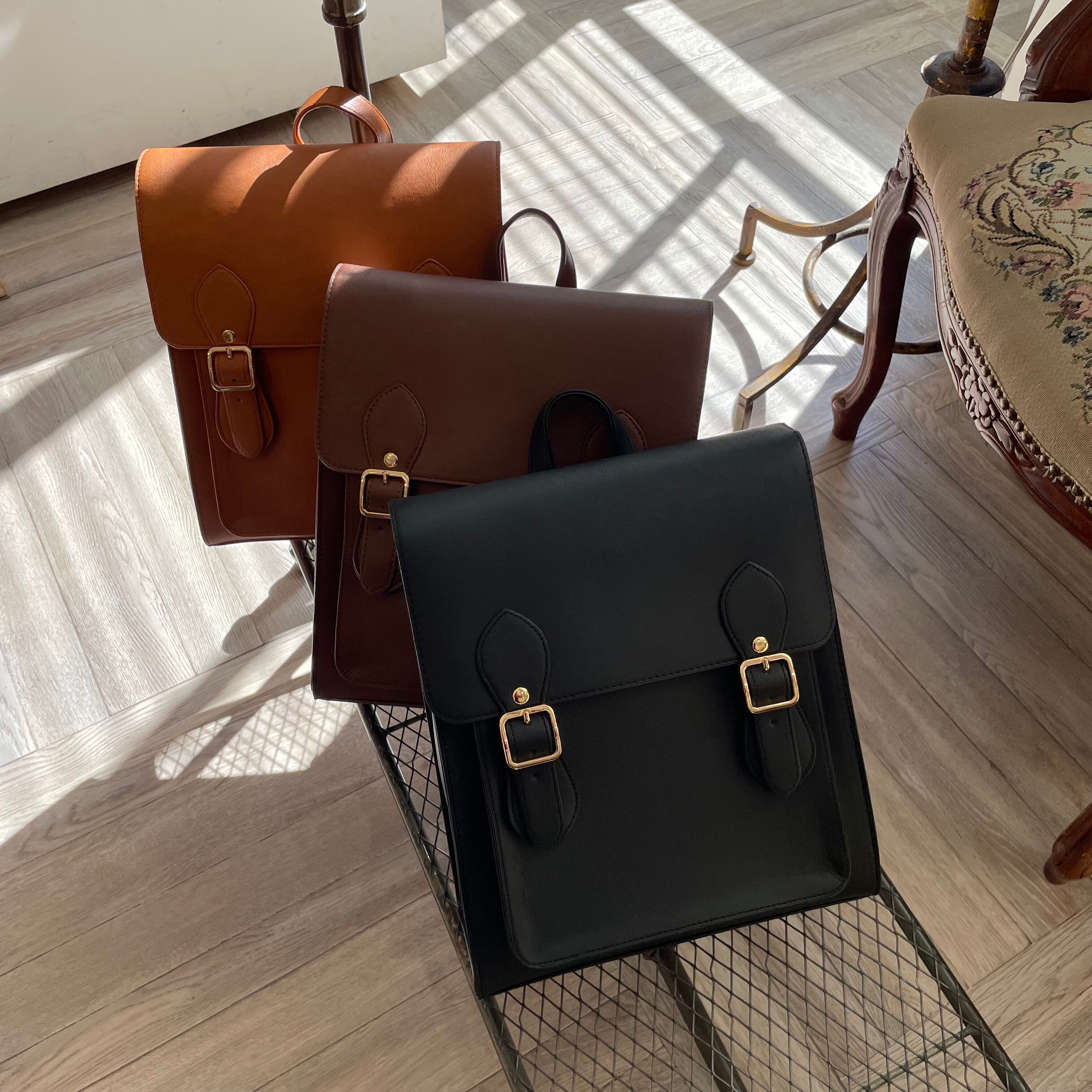 縦型サッチェルバッグ_TL-5584 | sunny side(サニーサイド)