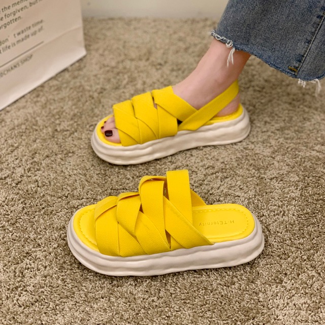 ミュールサマーレッドサンダル 靴 シューズ 夏物 部族の婦人靴28430553787