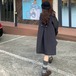 ショールカラーバックタックコート ・79091
