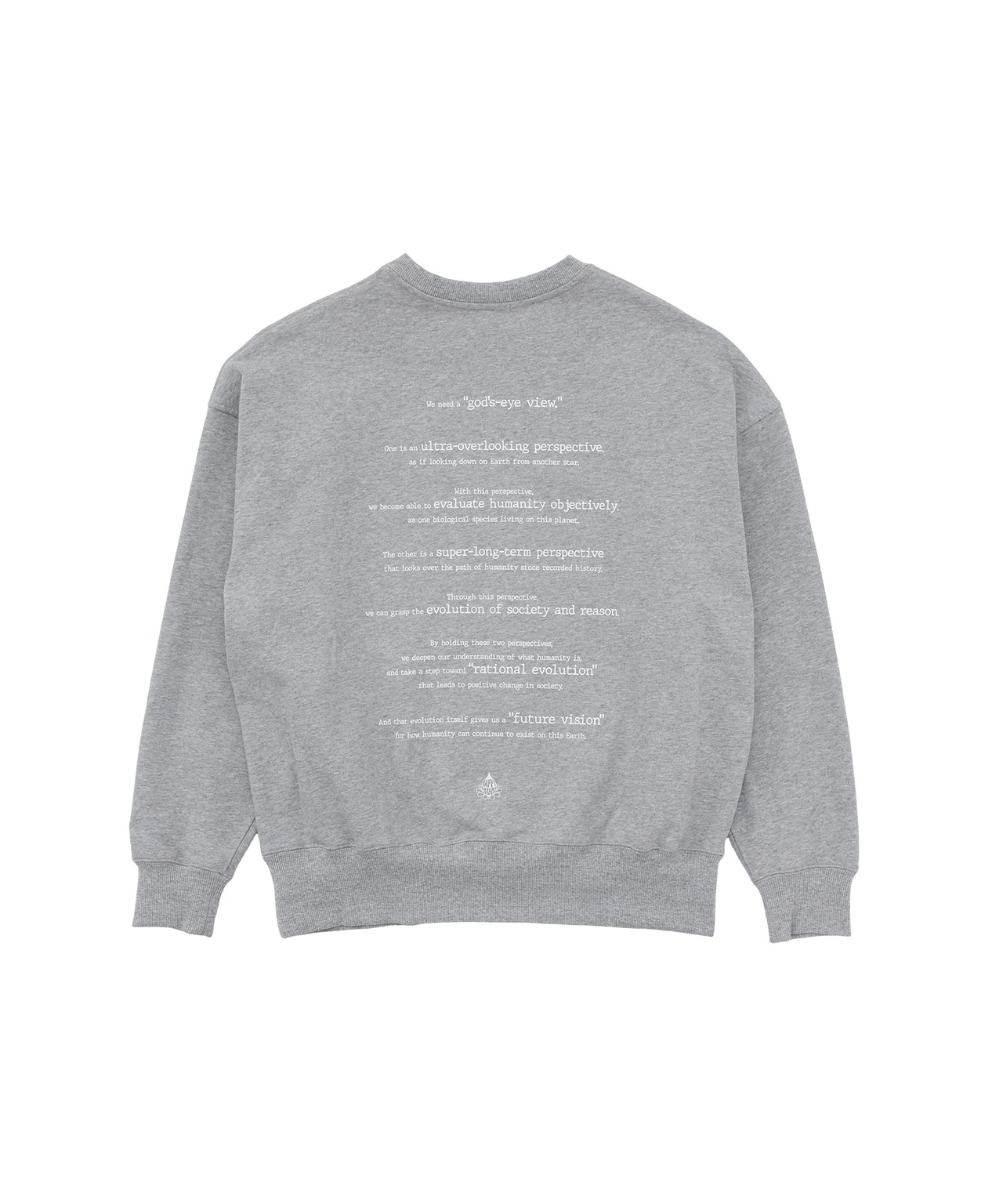 GOD'S EYE VIEW SWEAT TRAINER［HSC010］