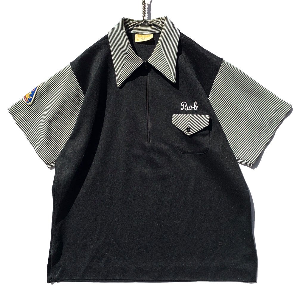 King Louie DOUBLE KNIT Vintage Bowling Shirt [1970s-] Vintage
