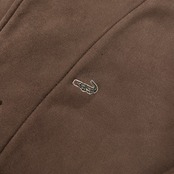 CROCODILE クロコダイル ヌバック スエード調 ジャケット ブルゾン ジャンパー サイズ M /メンズ/ダークブラウン