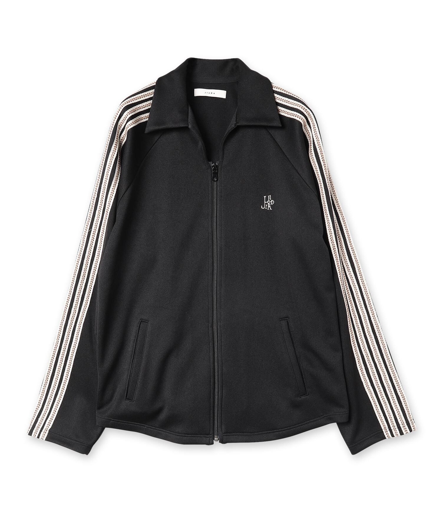 Jieda 5 STRIPE JERSEY TOP まるい brown